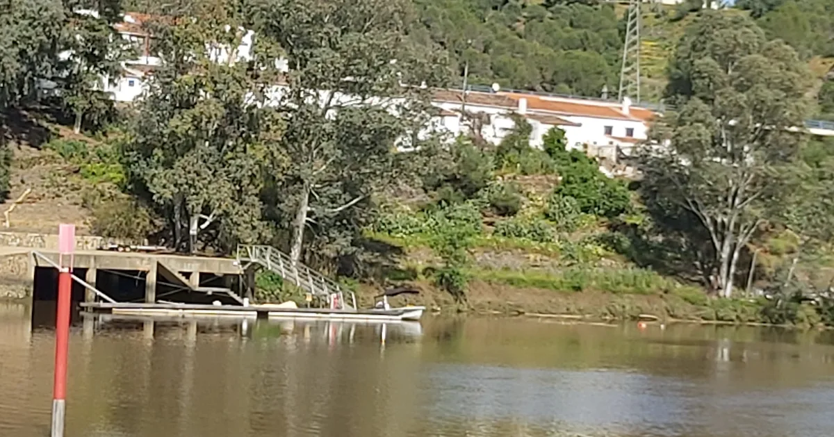 guadiana junto a pomarão